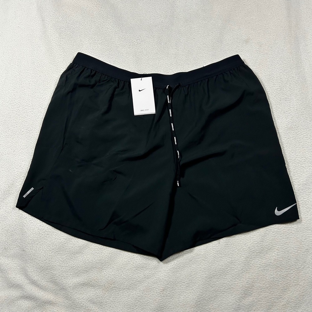 Nike Running Shorts Mens XXL Black Dri-FIT 7 Inch Standard Fit Liner NWT